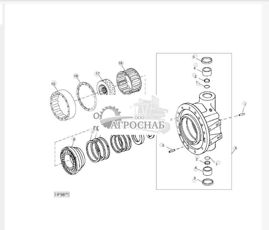 Inner Cover, Manifold and Packing 